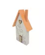 Huis met bloemen Decoratie