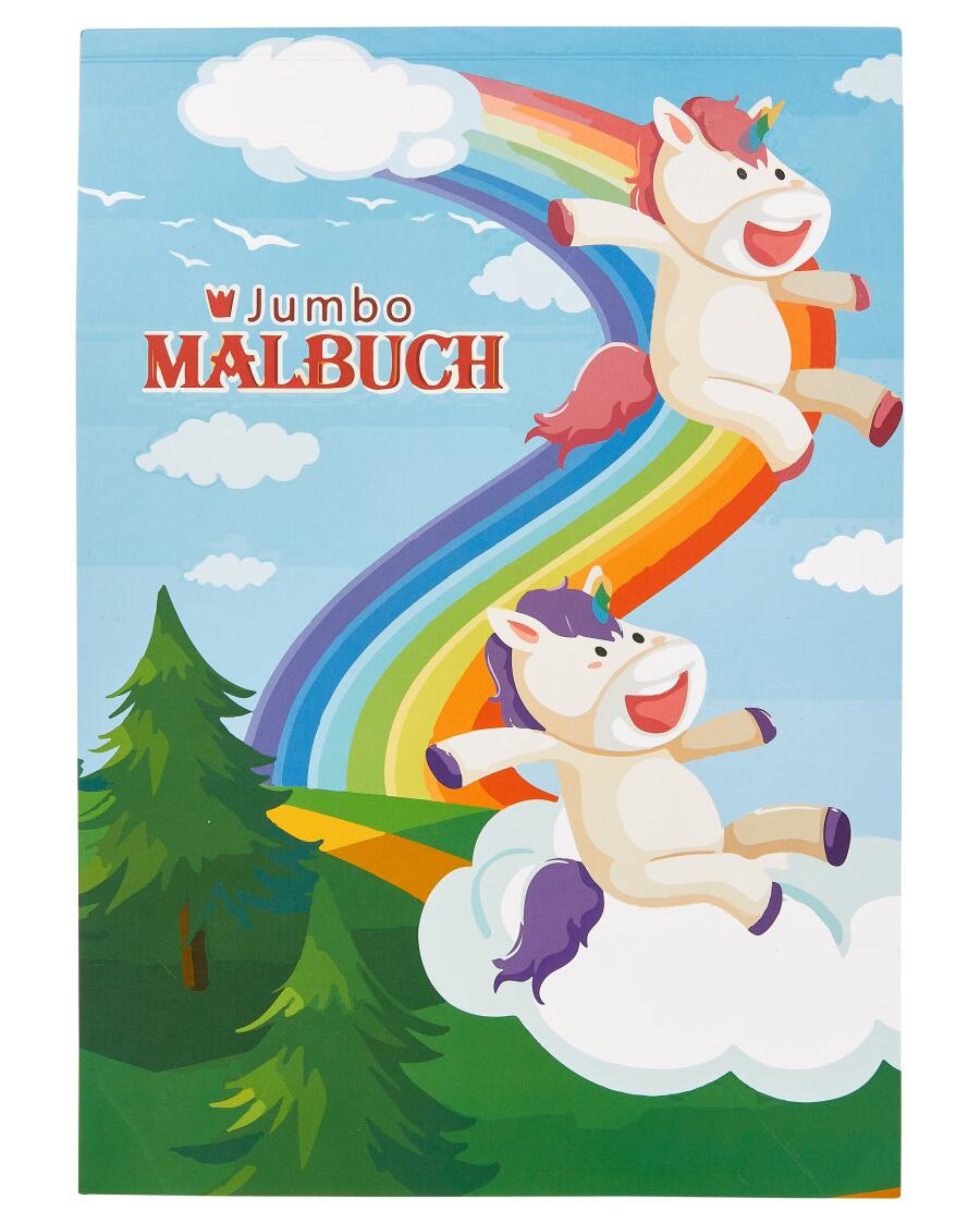 Jumbo Malbuch grün