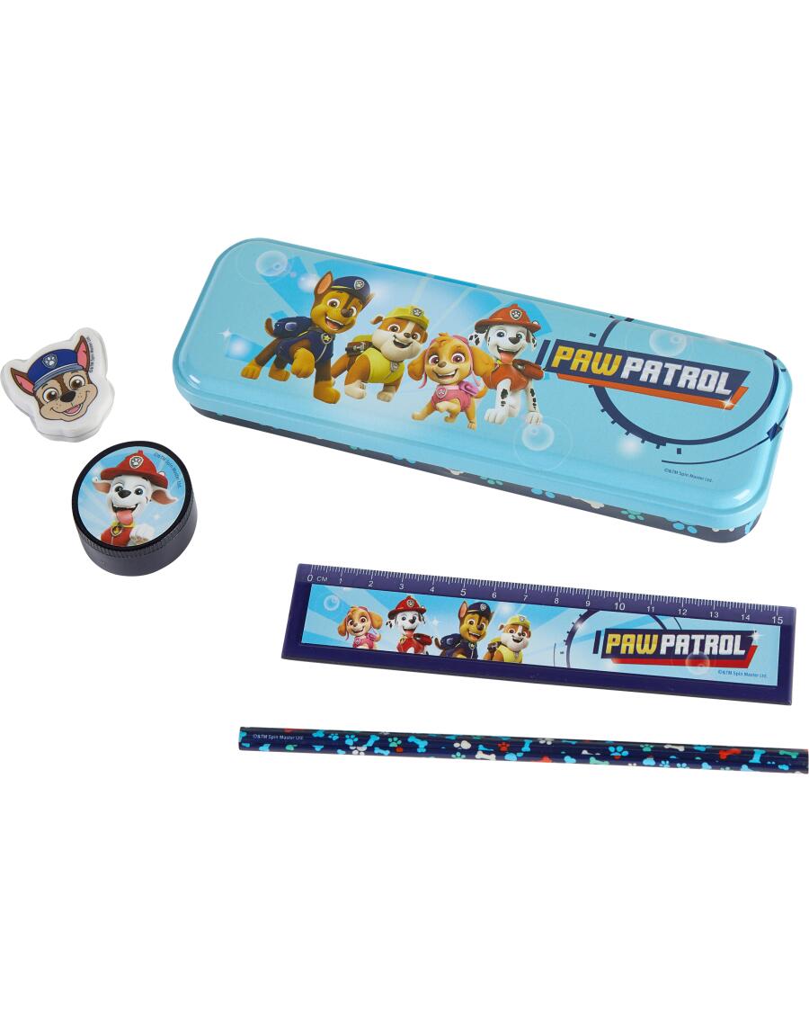 Lizenz Etui mit Inhalt hellblau