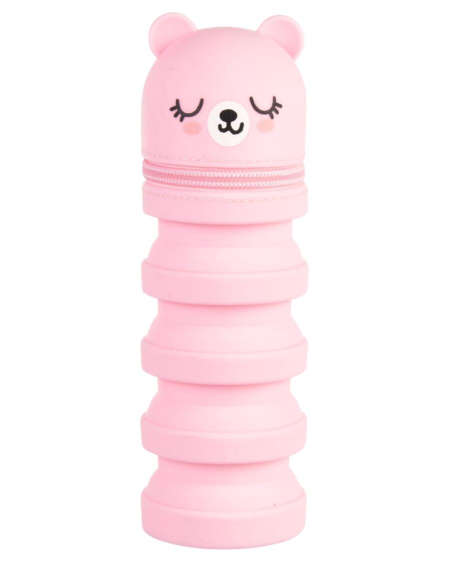 Ausziehbares Etui hellrosa