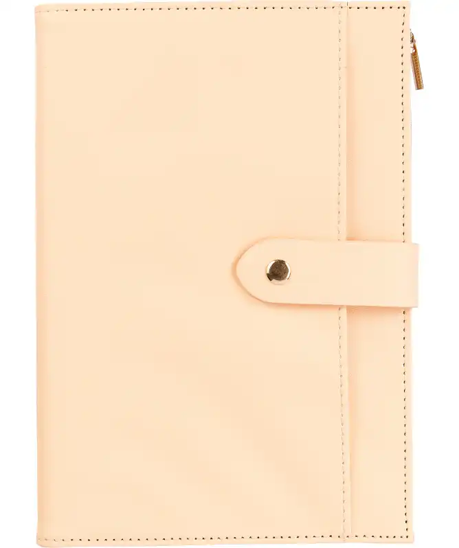 Notitieboekje met ritsvak