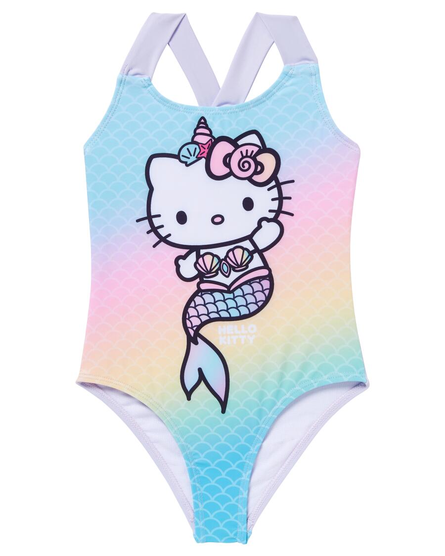 Hello Kitty Badeanzug lila