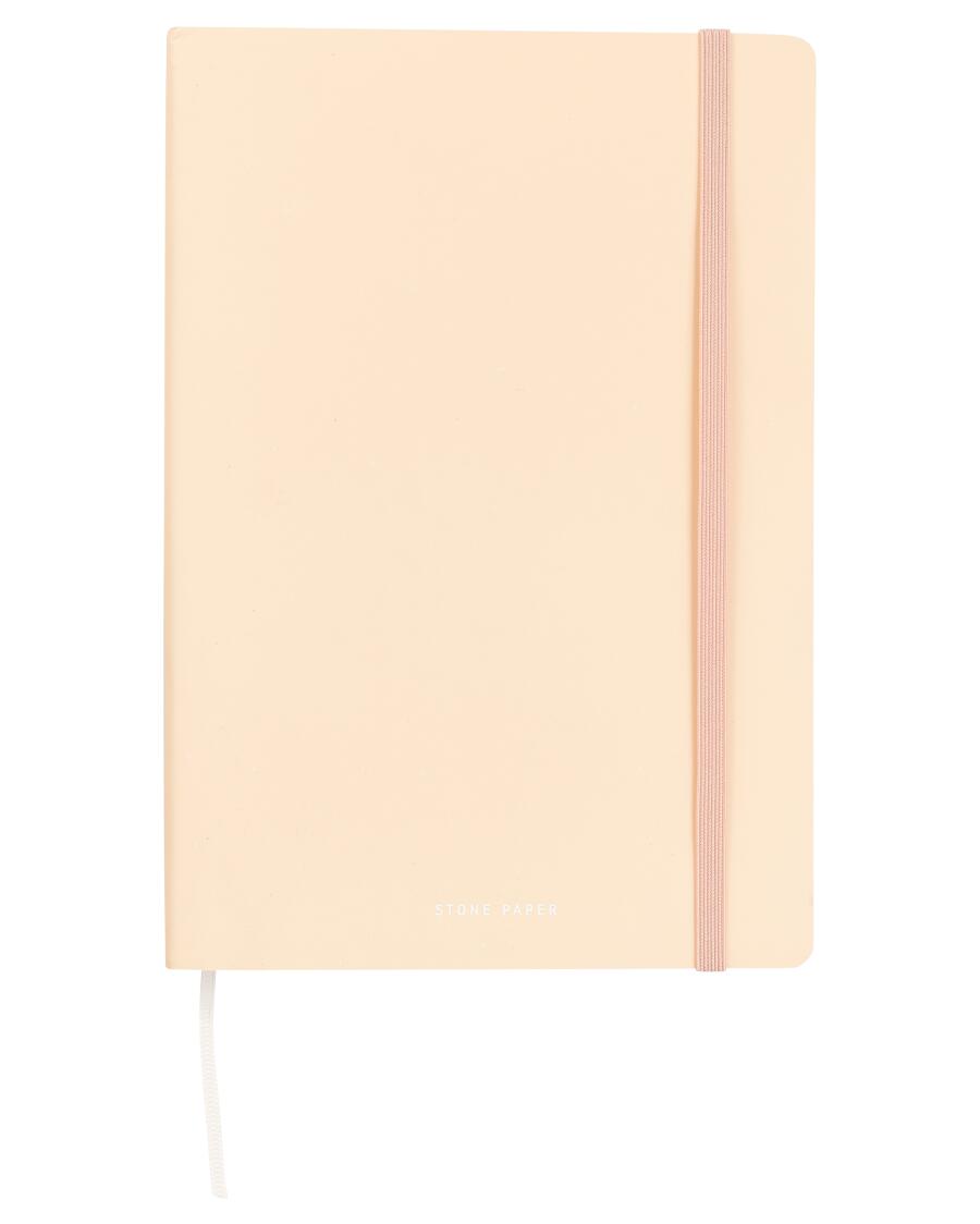 Notizbuch aus Steinpapier rosa