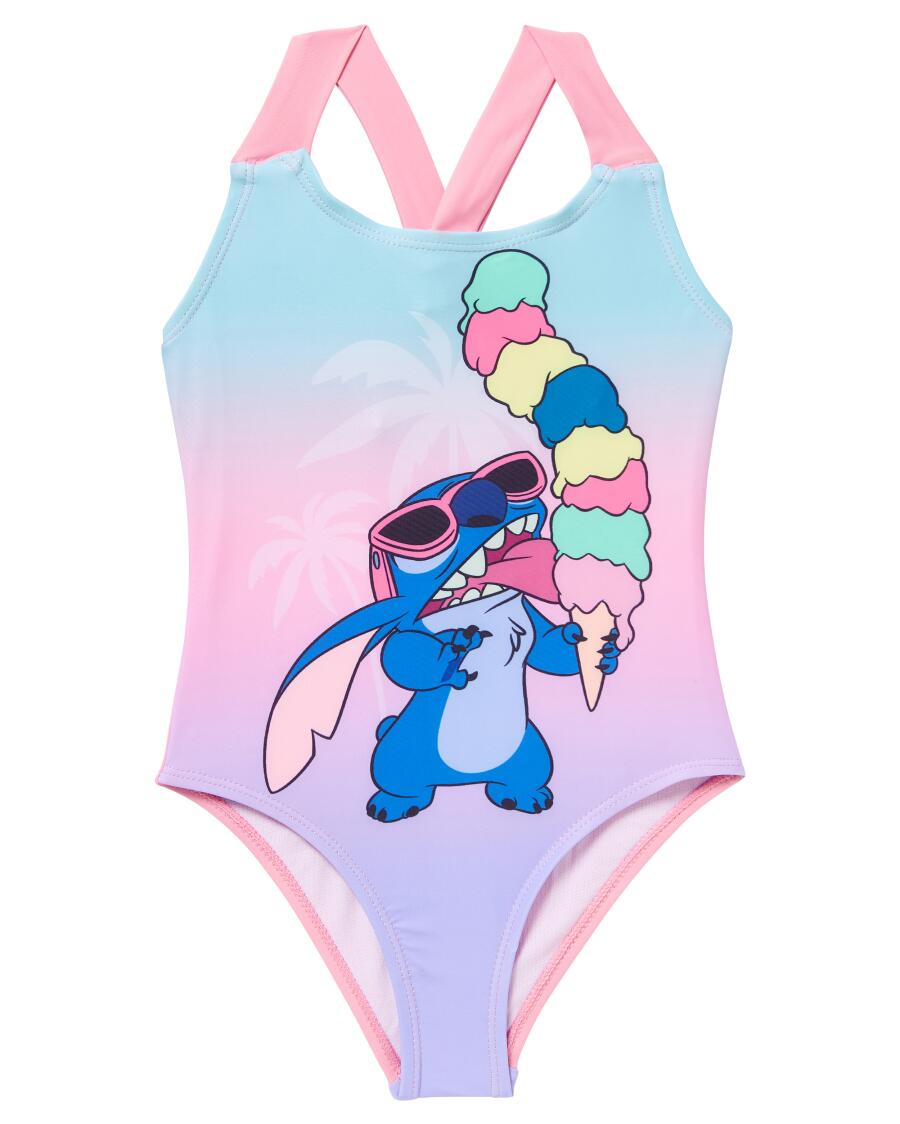Stitch Badeanzug pink