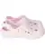 Einfarbige Clogs rosa