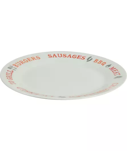Speiseteller BBQ-Design