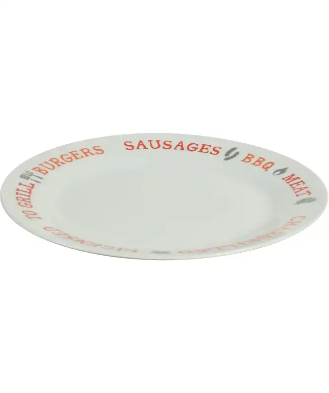 Speiseteller BBQ-Design