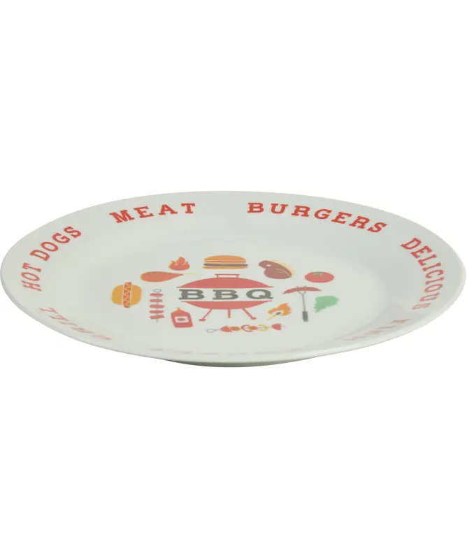 BBQ design diner bord