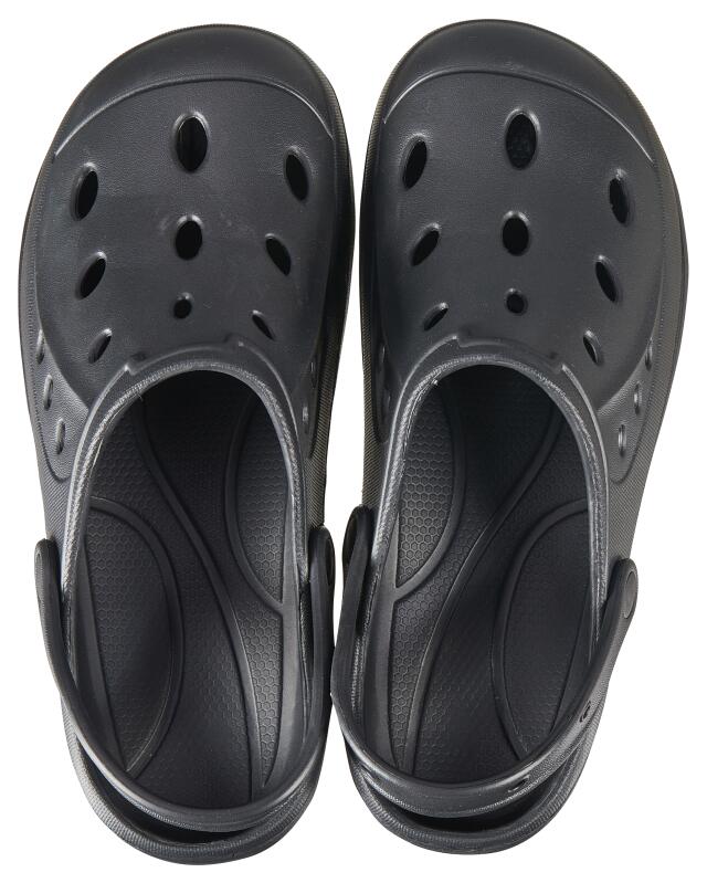 Clogs simples femme, noir (KiK Schlichte Clogs (schwarz)) — KiK, produit allemand authentique au Maroc