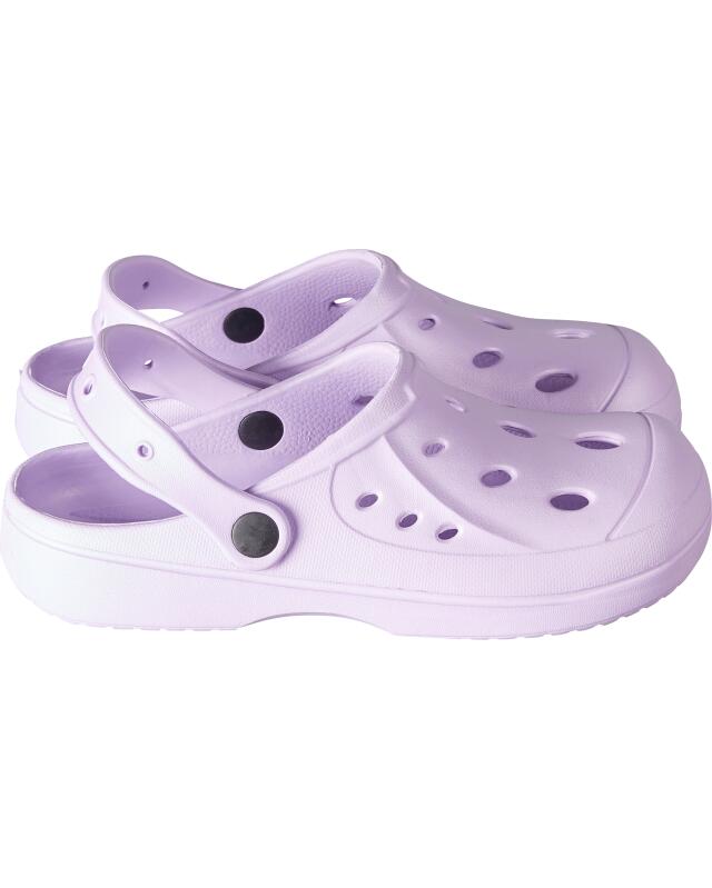 Clogs simples femme, lilas — KiK, produit allemand authentique au Maroc