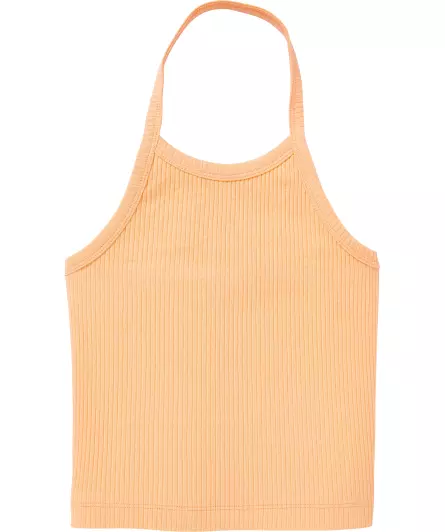 Neckholdertop in Apricot
