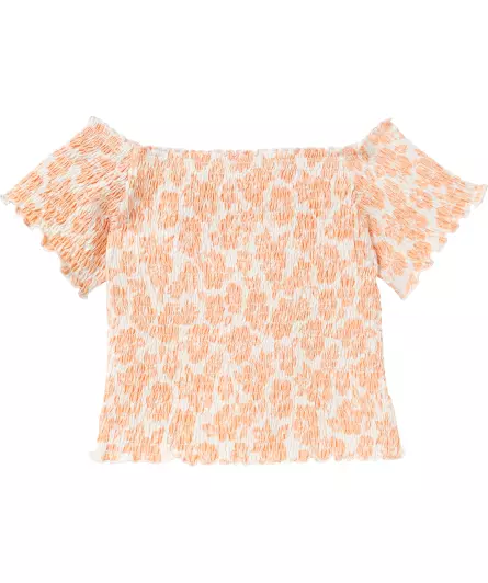 Gesmoktes T-Shirt