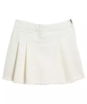 Skort w kolorze białym