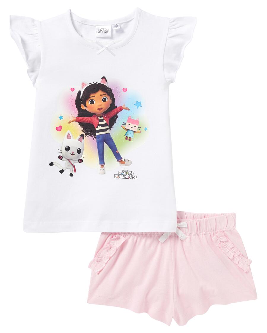 Gabby's Dollhouse Pyjama hellrosa