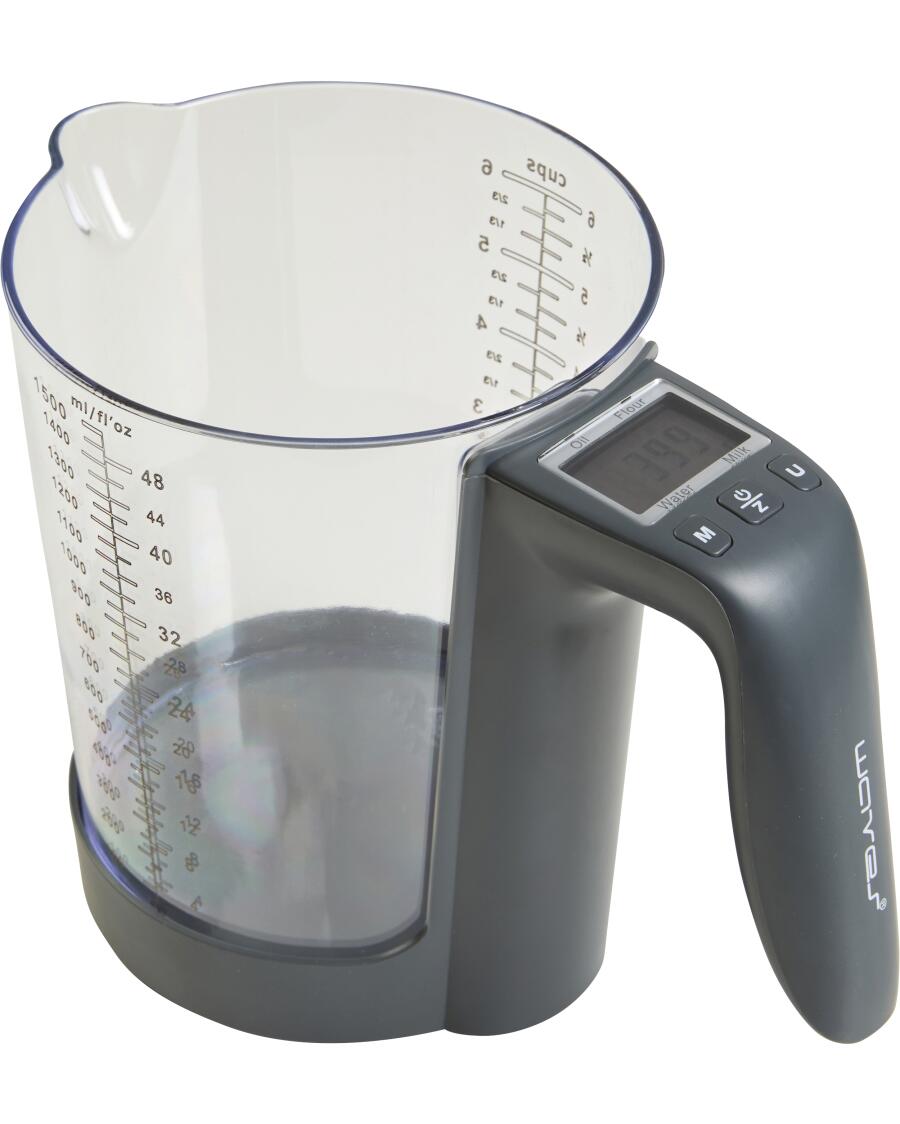 Waves Digitaler Messbecher dunkelgrau