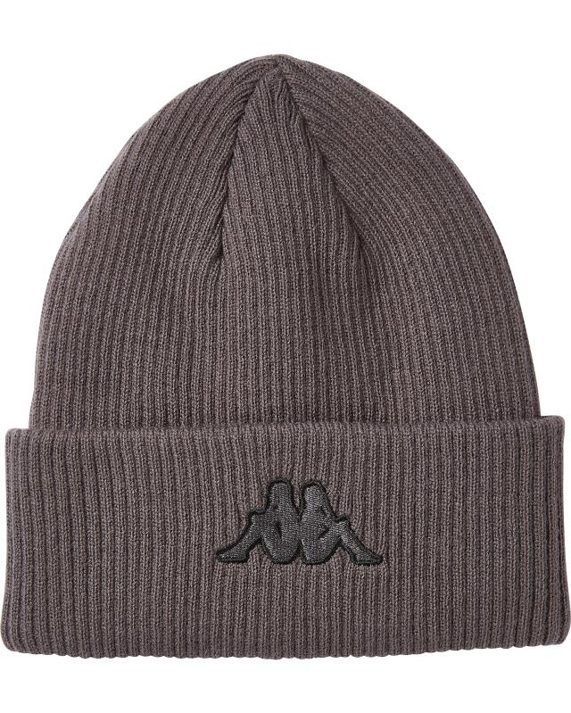 Bonnet en maille Kappa femme, gris foncé — KiK, produit allemand authentique au Maroc