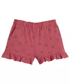 Shorts in Dunkelrosa