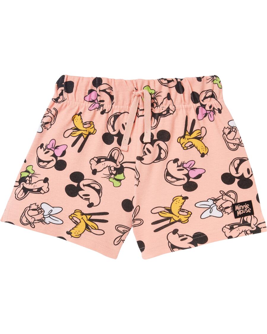 Pyžamov šortky Disney meruňková