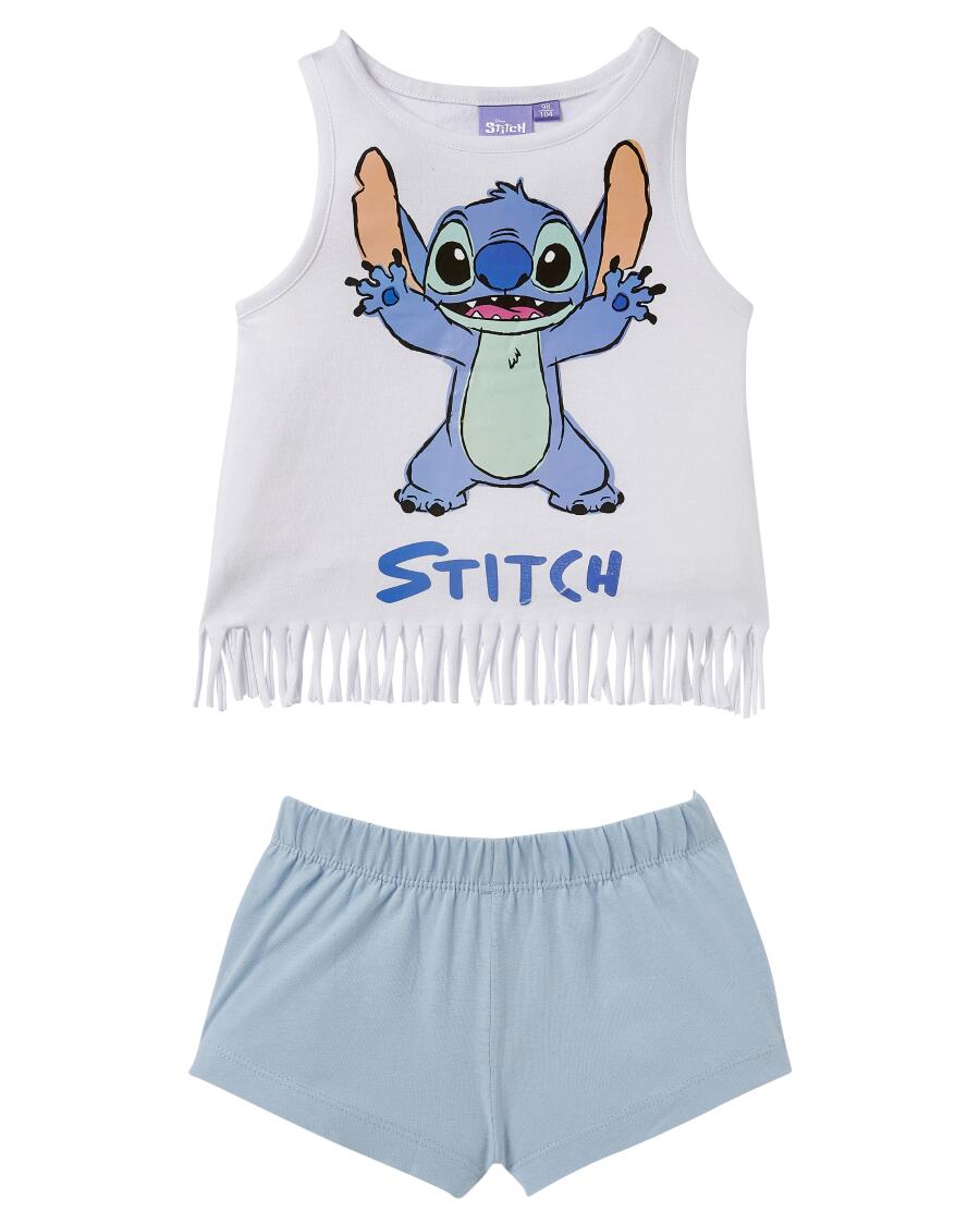 Stitch Pyjama hellblau