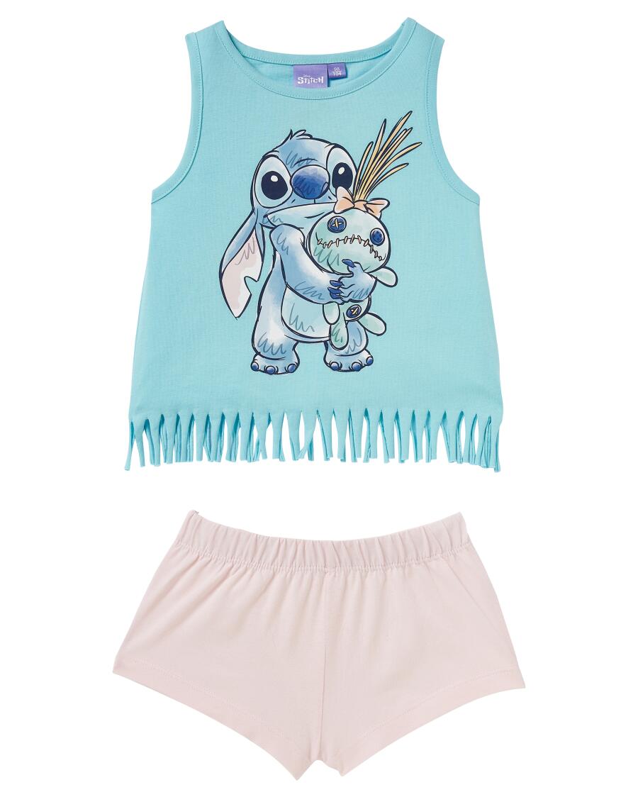 Stitch Pyjama türkis
