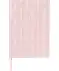 Fluwelen notitieboek roze met patroon