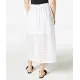Midirok met broderiepatroon