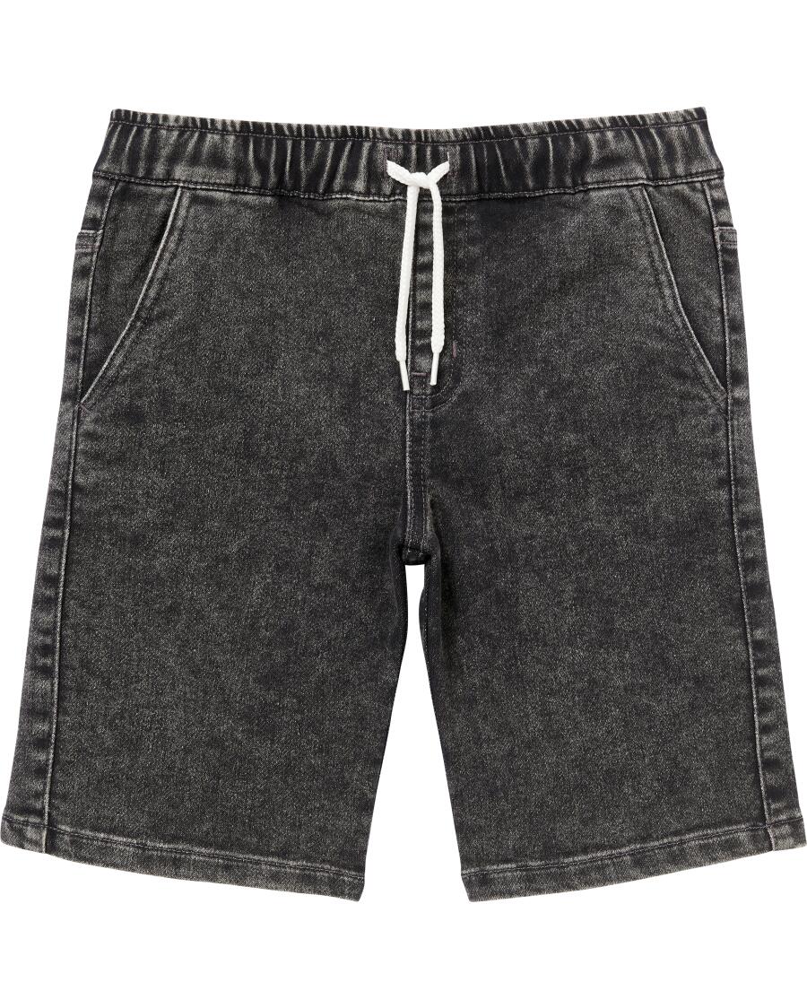 Spodenki jeansowe czarny jeans