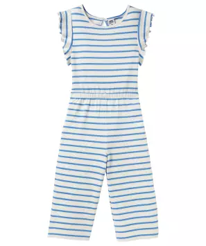 Gestreepte jumpsuit