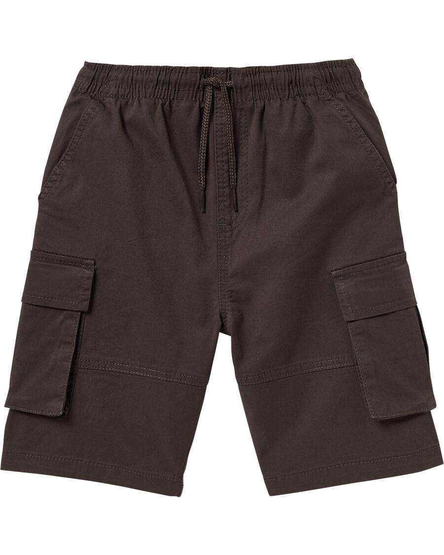 Cargo Shorts in Bermudalänge dunkelgrau