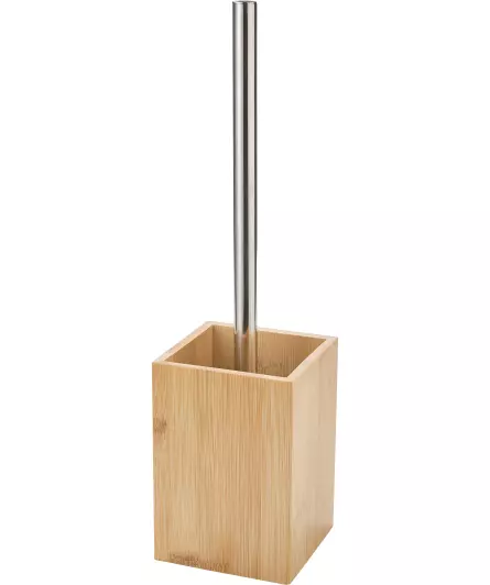 WC-Bürste mit Holzbehälter