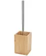 WC-Bürste mit Holzbehälter