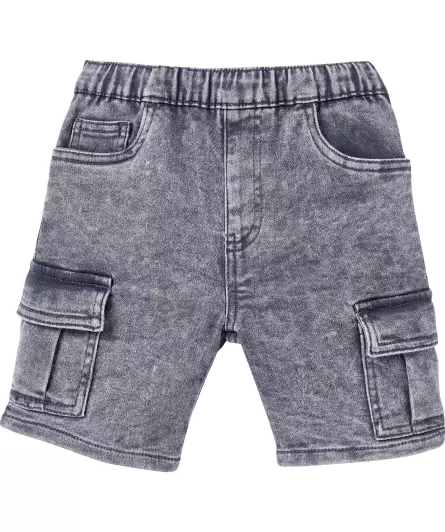 Jeans-Short Stone washed