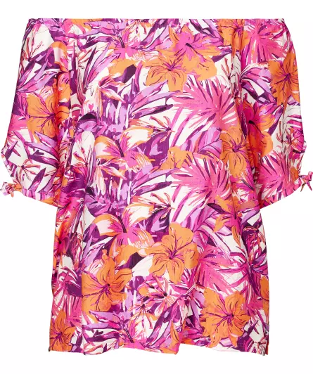 Gebloemde blouse