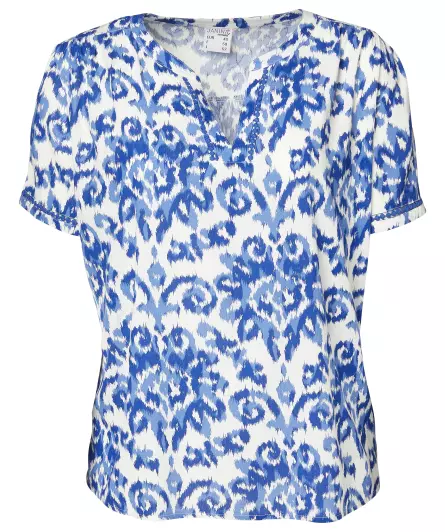 Kurzärmelige Bluse