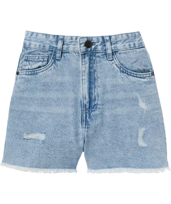 Shorts mit Häkeltasche