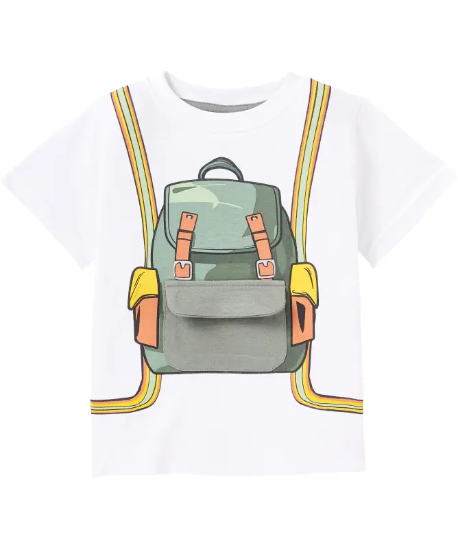 T-Shirt z nadrukiem plecaka