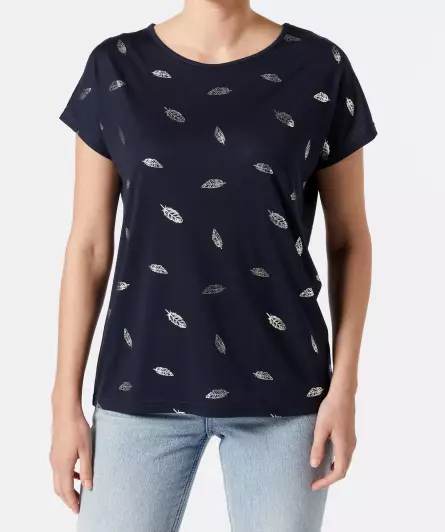 T-Shirt mit Foliendruck