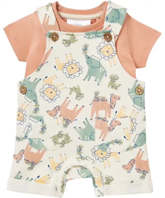 Baby T-shirt + tuinbroek