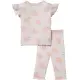 Baby t-shirt en legging oranje