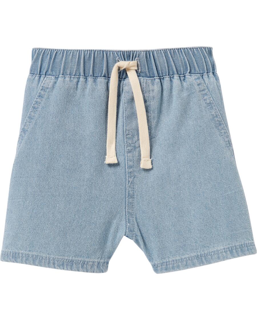 Newborn Jeans-Shorts jeansblau