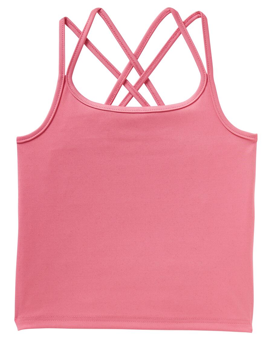 Sporttop in roze pink