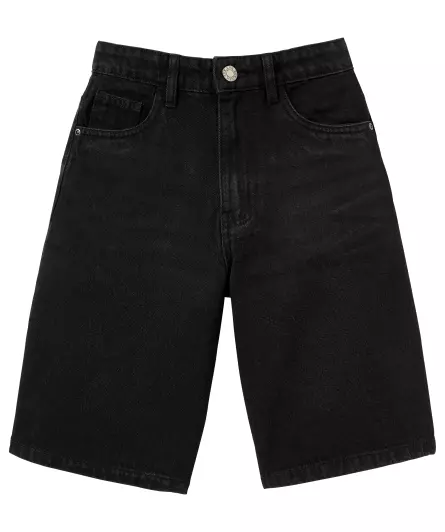 Jeans-Shorts in Bermudalänge