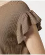 Strukturiertes T-Shirt