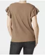 Strukturiertes T-Shirt
