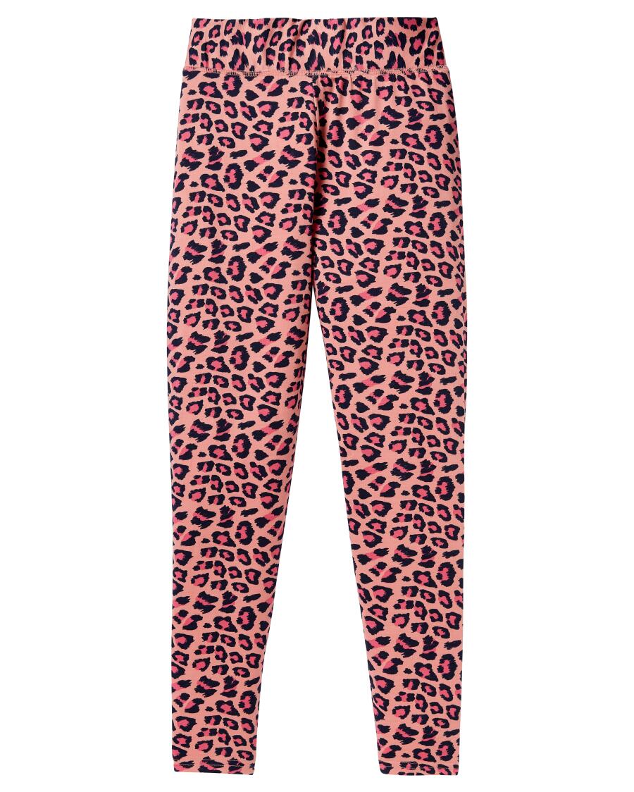 Sportleggings Leopardenprint pink