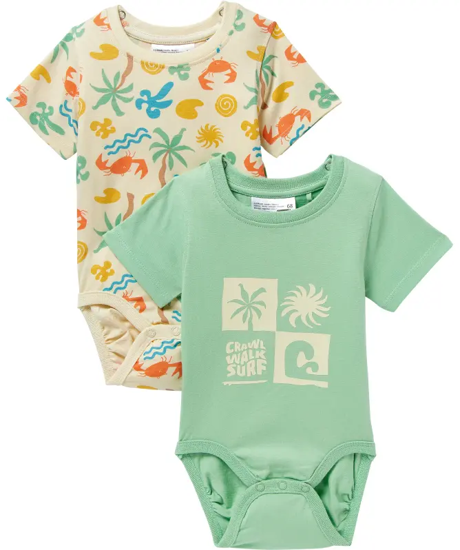 Baby body s letními motivy