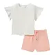 Newborn T-Shirt + Musselinshorts