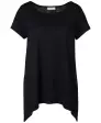 T-Shirt Zipfeloptik