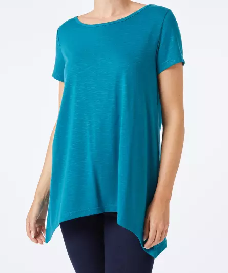 T-Shirt Zipfeloptik