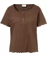 T-Shirt mit Lochmuster